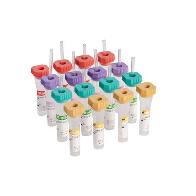 Plastic Micro Blood Collection Tube Edta Test Tubes 10ml