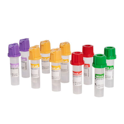 ISO9001 CE Approved Micro Blood Collection Tube Sterile 0.5ml 0.25ml