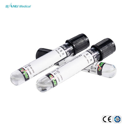Disposable ESR Vacuum Blood Collection Tubes CE ISO Approved