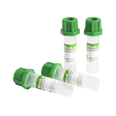 CE Capillary Blood Collection Tubes Disposable 0.2ml 0.25ml 0.5ml