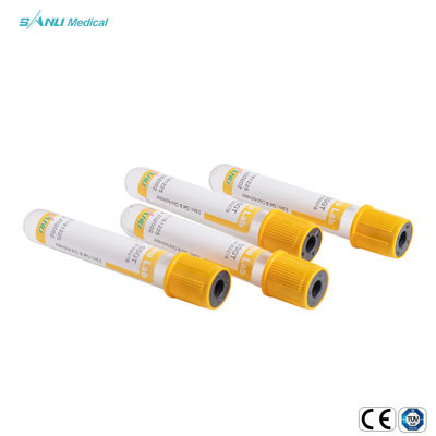 Disposable PET Clot Activator Blood Collection Tubes With Gel