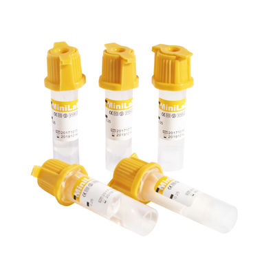 Disposable Micro Blood Collection Tube Plain CE Certified