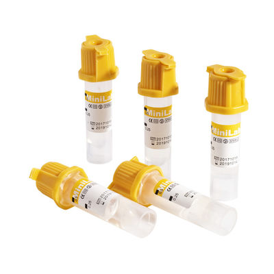 Disposable Micro Blood Collection Tube Plain CE Certified