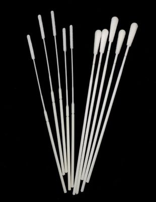 EO Sterilizied Viral Sampling Swab 10mm Head Length Any Point Breakable