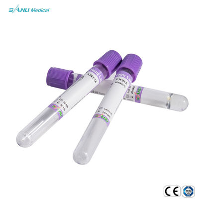 K3 EDTA Vacuum Blood Collection Tubes 2ml 3ml 4ml 100pcs Tray Packing