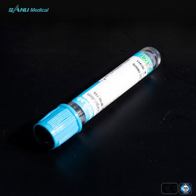 Coagulation Test Blue Top Glass Tubes With 3.2% Sodium Citrate Additive
