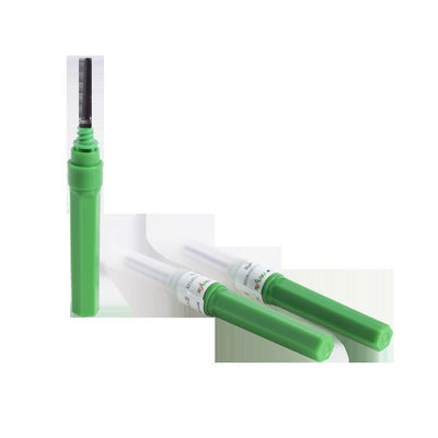 Vacuum Blood Sample Collection Needles 21G 1 Inch Green Ethylene Oxide Sterilized