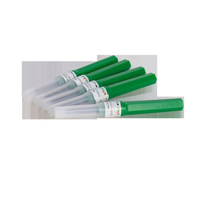 Vacuum Blood Sample Collection Needles 21G 1 Inch Green Ethylene Oxide Sterilized
