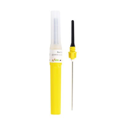 20G Blood Collection Needles 0.9x19mm Yellow Color For Single Use