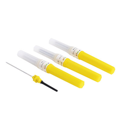 20G Blood Collection Needles 0.9x19mm Yellow Color For Single Use