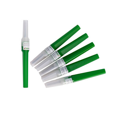 11/4" Blood Collection Needles Flashback Vacuum Green Color 21G 0.8x31mm