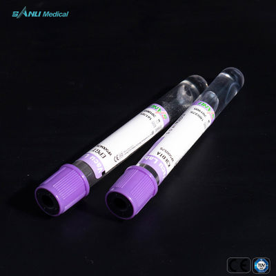 EDTA  K3 Vacuum Blood Collection Tubes For Single Use