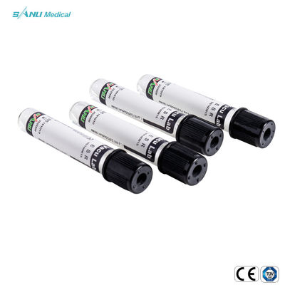 13x75mm Vacuum Blood Collection Tubes ESR With 0.129mol/L Sodium Citrate