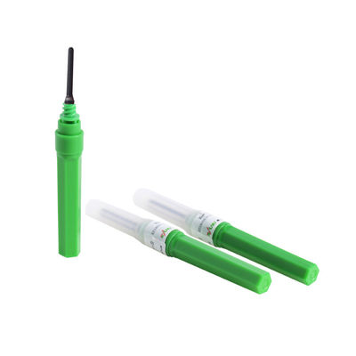 Green Asepsis Blood Collection Needles ISO9001 21G 1''  0.8x25mm