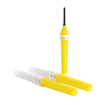Disposable Blood Collection Needles 20G Yellow Ethylene Oxide Sterilized