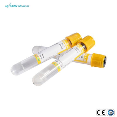 SSGT Glass Blood Collection Tubes 8ml With Clot Activator And Gel