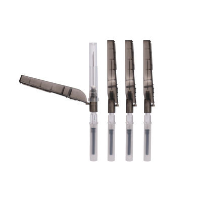 22G 3/4'' Safety Blood Collection Needle Flashback Window For For Venous
