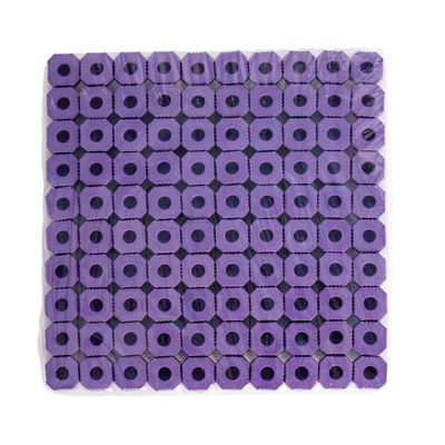 K2 EDTA Capillary Blood Collection Tubes ISO9001 Lavender Rubber Cap