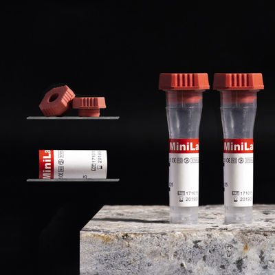 Clot Activator Capillary Blood Collection Tubes Red Rubber Cap 8x45mm