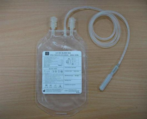 CPDA CPD Single Blood Bag Flat Film Transparency 250ml