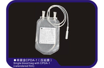 Non Pyrogen Medical Blood Bags 150ml Tubular Film Toxin Free