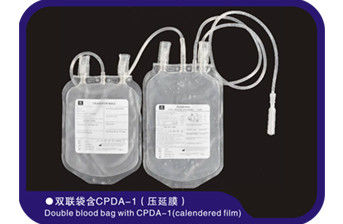 Disposable Double Blood Draw Bag 150ml-500ml Class IIb Classification