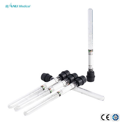 CE 3.8% Sodium Citrate ESR Blood Collection Tube 1.6ml Vacuum Glass Disposable