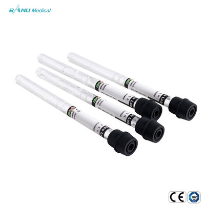 CE 3.8% Sodium Citrate ESR Blood Collection Tube 1.6ml Vacuum Glass Disposable