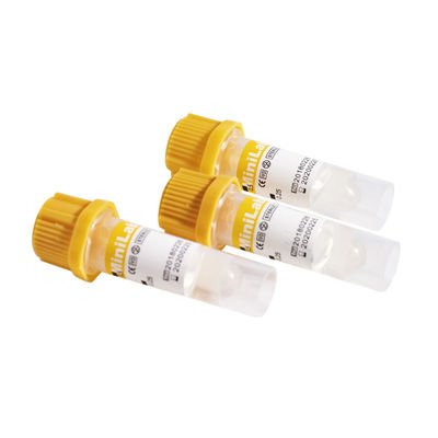 Disposable Medical Micro Blood Collection Tube 0.5ml ISO13485 8x45mm